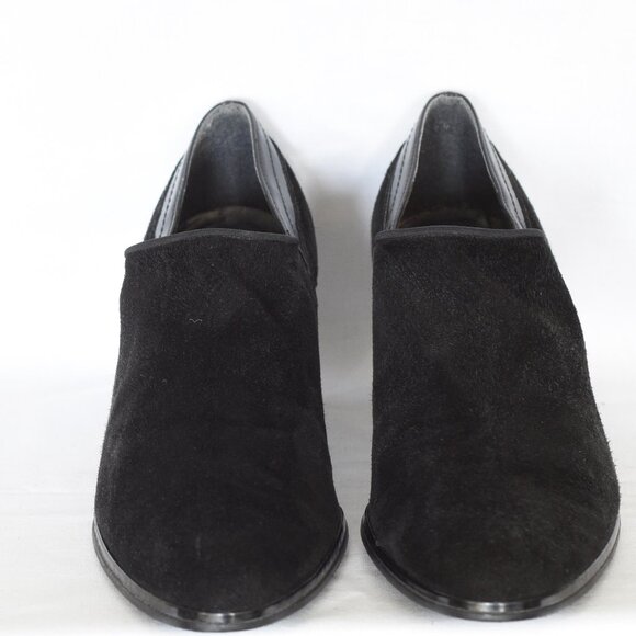 Stuart Weitzman Black Suede Heels - Picture 2 of 4